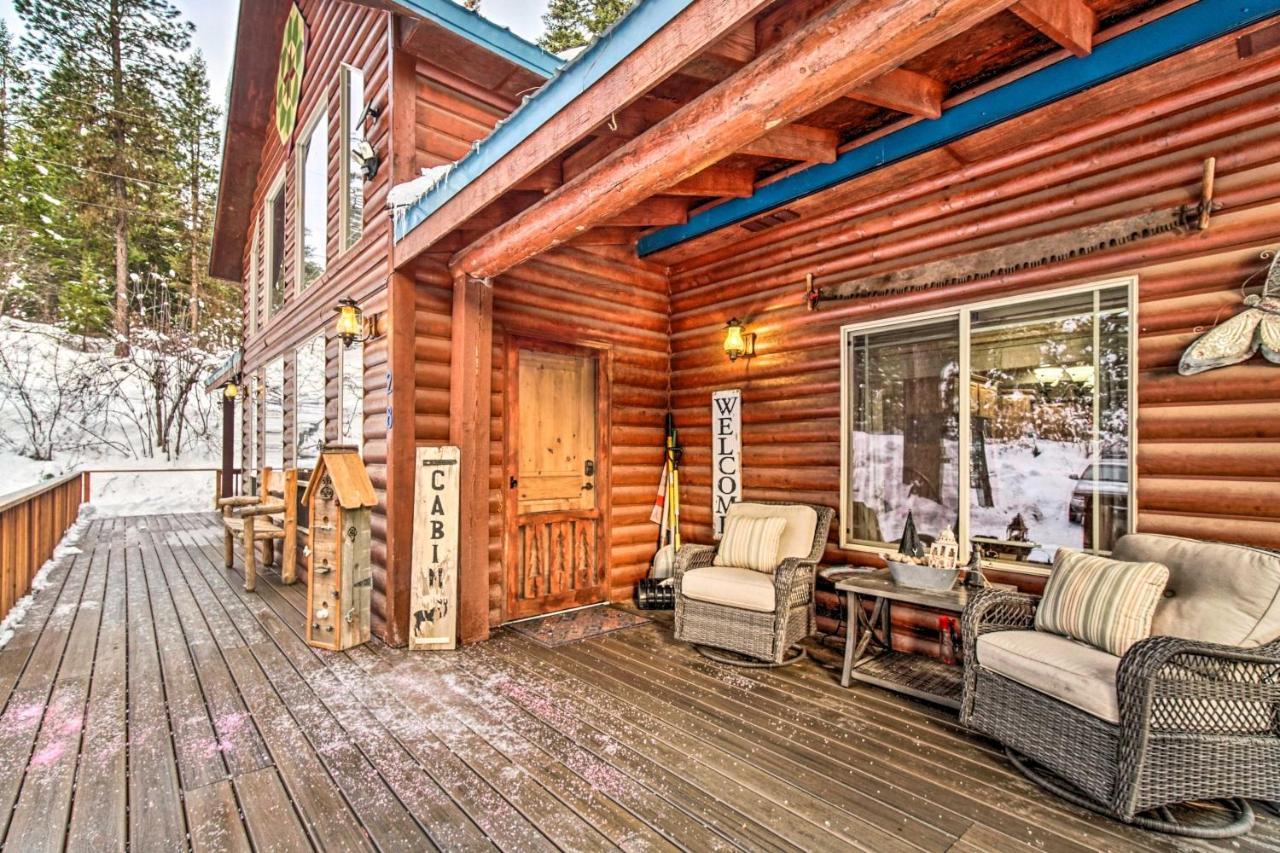 Garden Valley Cabin With Loft And Large Deck! Crouch Exterior photo